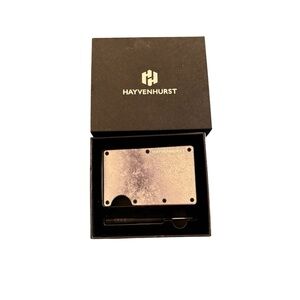 Hayvenhurst Reinvented Slim Minimalist Wallet REID Seamless Lightweight NEW GIFT